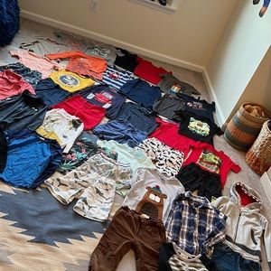 Closet clean out. 40+ pieces, 4-5T boys